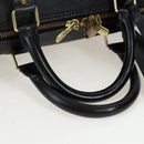 LOUIS VUITTON Epi Keepall 50 Boston Bag Black M42962 LV Auth 197495V-7