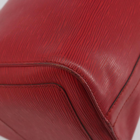 LOUIS VUITTON Epi Speedy 30 Hand Bag Castilian Red M43007 LV Auth 197497A