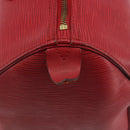 LOUIS VUITTON Epi Speedy 30 Hand Bag Castilian Red M43007 LV Auth 197497A-19