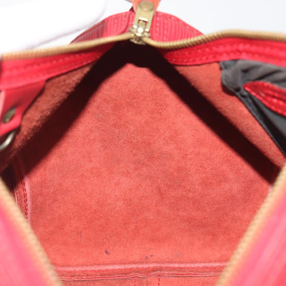 LOUIS VUITTON Epi Speedy 30 Hand Bag Castilian Red M43007 LV Auth 197497A