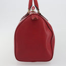 LOUIS VUITTON Epi Speedy 30 Hand Bag Castilian Red M43007 LV Auth 197497A-3