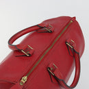 LOUIS VUITTON Epi Speedy 30 Hand Bag Castilian Red M43007 LV Auth 197497A-6