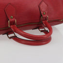 LOUIS VUITTON Epi Speedy 30 Hand Bag Castilian Red M43007 LV Auth 197497A-7