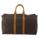 LOUIS VUITTON Monogram Keepall Bandouliere 45 Boston Bag M41418 LV Auth 197499-2