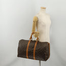 LOUIS VUITTON Monogram Keepall Bandouliere 45 Boston Bag M41418 LV Auth 197499-23
