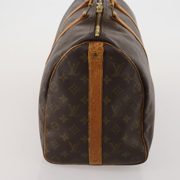LOUIS VUITTON Monogram Keepall Bandouliere 45 Boston Bag M41418 LV Auth 197499