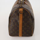 LOUIS VUITTON Monogram Keepall Bandouliere 45 Boston Bag M41418 LV Auth 197499-5