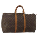 LOUIS VUITTON Monogram Keepall 45 Boston Bag M41428 LV Auth 197500-1