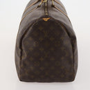 LOUIS VUITTON Monogram Keepall 50 Boston Bag M41426 LV Auth 197501-3