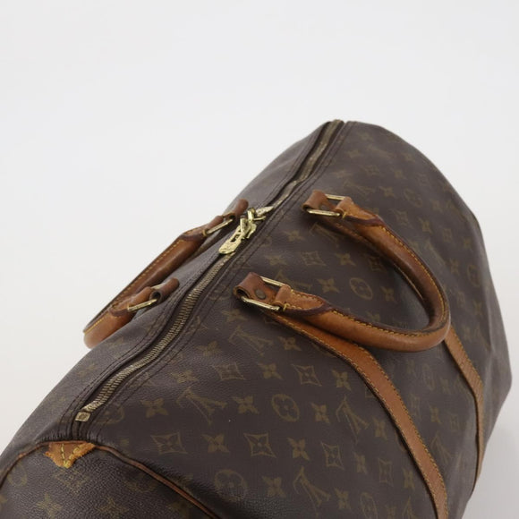 LOUIS VUITTON Monogram Keepall 50 Boston Bag M41426 LV Auth 197501