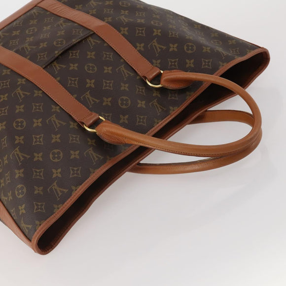 LOUIS VUITTON Monogram Sac Weekend GM Tote Bag M42420 LV Auth 197505
