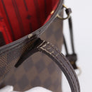 LOUIS VUITTON Damier Ebene Neverfull PM Tote Bag N51109 LV Auth 197506-9