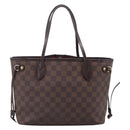 LOUIS VUITTON Damier Ebene Neverfull PM Tote Bag N51109 LV Auth 197506-2