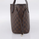 LOUIS VUITTON Damier Ebene Neverfull PM Tote Bag N51109 LV Auth 197506-4