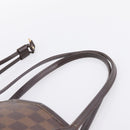 LOUIS VUITTON Damier Ebene Neverfull PM Tote Bag N51109 LV Auth 197506-14