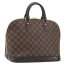 LOUIS VUITTON Damier Ebene Alma Hand Bag N51131 LV Auth 197507A-1