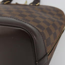 LOUIS VUITTON Damier Ebene Alma Hand Bag N51131 LV Auth 197507A-9