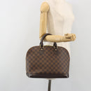LOUIS VUITTON Damier Ebene Alma Hand Bag N51131 LV Auth 197507A-22