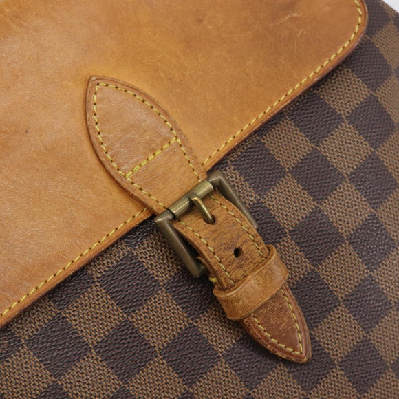 LOUIS VUITTON Damier Ebene Arlucan Backpack N99038 LV Auth 197509