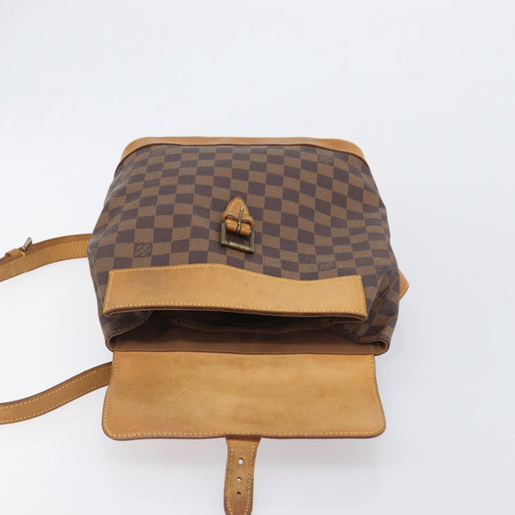 LOUIS VUITTON Damier Ebene Arlucan Backpack N99038 LV Auth 197509