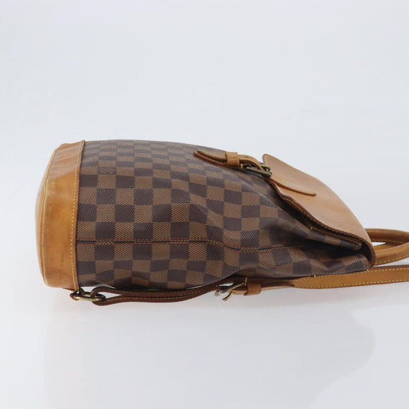 LOUIS VUITTON Damier Ebene Arlucan Backpack N99038 LV Auth 197509