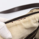 GUCCI GG Canvas Web Sherry Line Boston Bag 2way Beige Gold 247205 Auth 197515-10