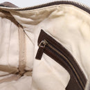 GUCCI GG Canvas Web Sherry Line Boston Bag 2way Beige Gold 247205 Auth 197515-24