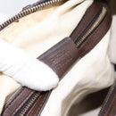 GUCCI GG Canvas Web Sherry Line Boston Bag 2way Beige Gold 247205 Auth 197515-12
