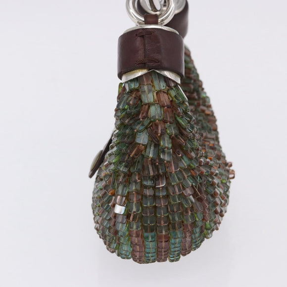 Chloe Bracelet Bag Phoebe Philo Era Beads Green Silver Auth 197517SM