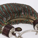 Chloe Bracelet Bag Phoebe Philo Era Beads Green Silver Auth 197517SM-6