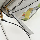 LOEWE × Studio Ghibli Puzzle Bag mini Leather 2way Ivory Gold Auth 197518SM-23