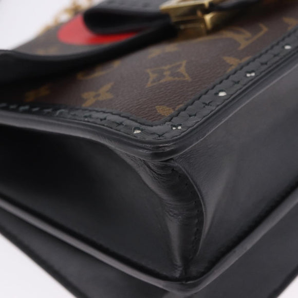 LOUIS VUITTON Monogram Game On Dauphine MM Shoulder Bag M57448 LV Auth 197519M