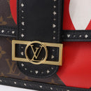 LOUIS VUITTON Monogram Game On Dauphine MM Shoulder Bag M57448 LV Auth 197519M-21