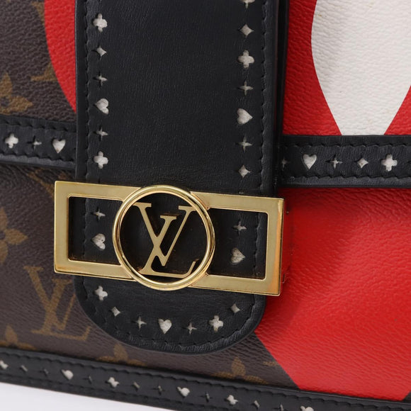 LOUIS VUITTON Monogram Game On Dauphine MM Shoulder Bag M57448 LV Auth 197519M