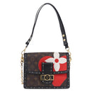 LOUIS VUITTON Monogram Game On Dauphine MM Shoulder Bag M57448 LV Auth 197519M-13