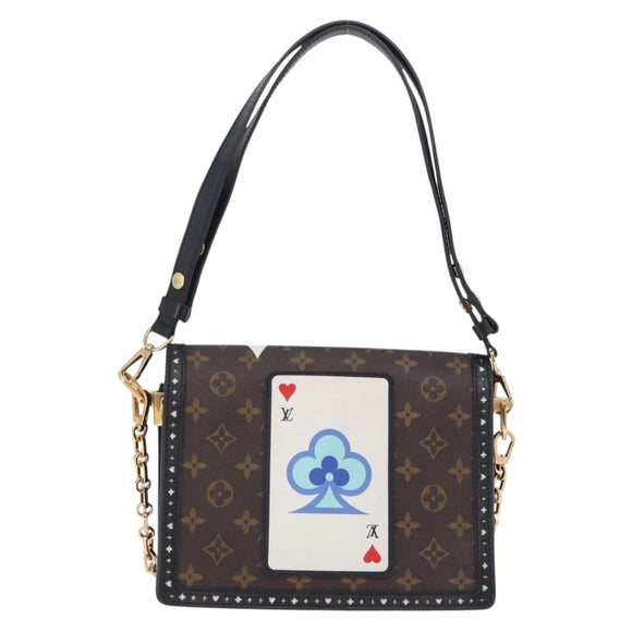 LOUIS VUITTON Monogram Game On Dauphine MM Shoulder Bag M57448 LV Auth 197519M