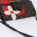 LOUIS VUITTON Monogram Game On Dauphine MM Shoulder Bag M57448 LV Auth 197519M-6