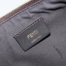 FENDI Graffiti Shoulder Bag Leather Multicolor Gold Auth 197520M-18