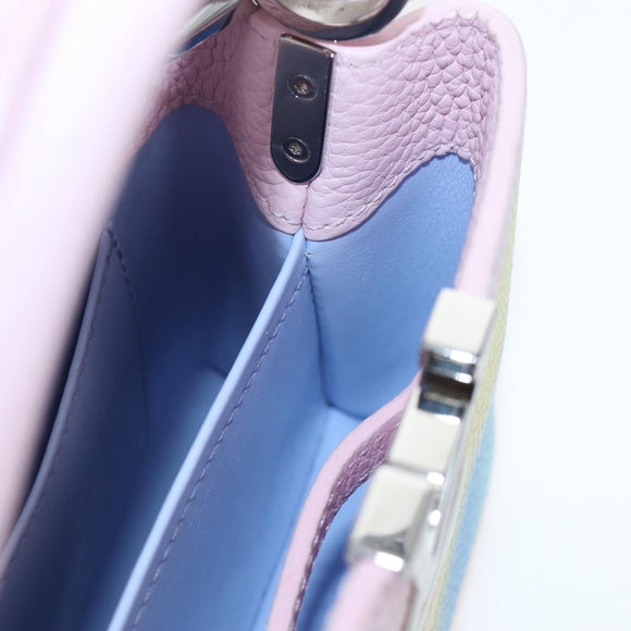 LOUIS VUITTON Capucine Mini Taurillon Clemence Multicolor M57503 Auth 197521SM