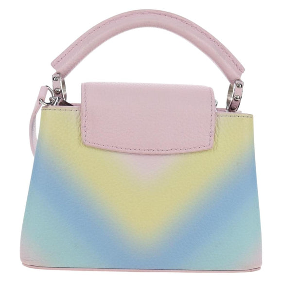 LOUIS VUITTON Capucine Mini Taurillon Clemence Multicolor M57503 Auth 197521SM
