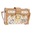 LOUIS VUITTON Catgram Petite Mar Shoulder Bag White M44407 LV Auth 197522SM-1