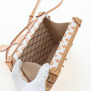 LOUIS VUITTON Catgram Petite Mar Shoulder Bag White M44407 LV Auth 197522SM-26