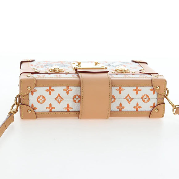 LOUIS VUITTON Catgram Petite Mar Shoulder Bag White M44407 LV Auth 197522SM