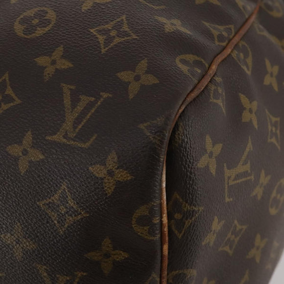 LOUIS VUITTON Monogram Keepall 55 Boston Bag M41424 LV Auth 197524