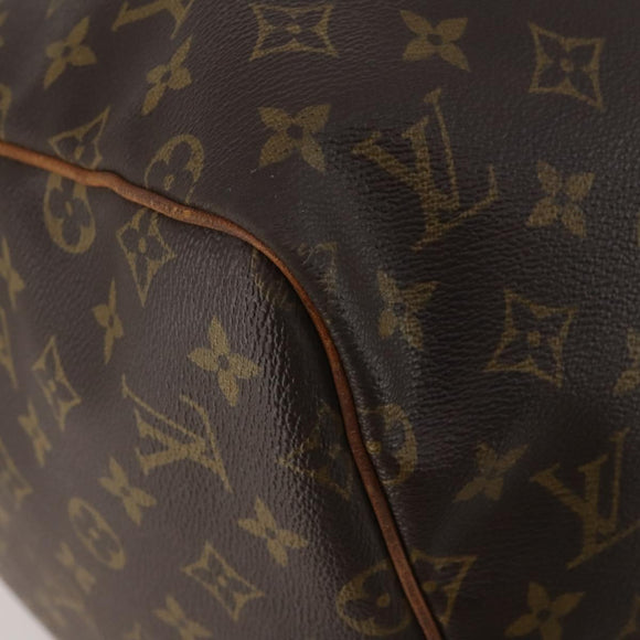 LOUIS VUITTON Monogram Keepall 55 Boston Bag M41424 LV Auth 197524