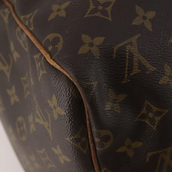 LOUIS VUITTON Monogram Keepall 55 Boston Bag M41424 LV Auth 197524