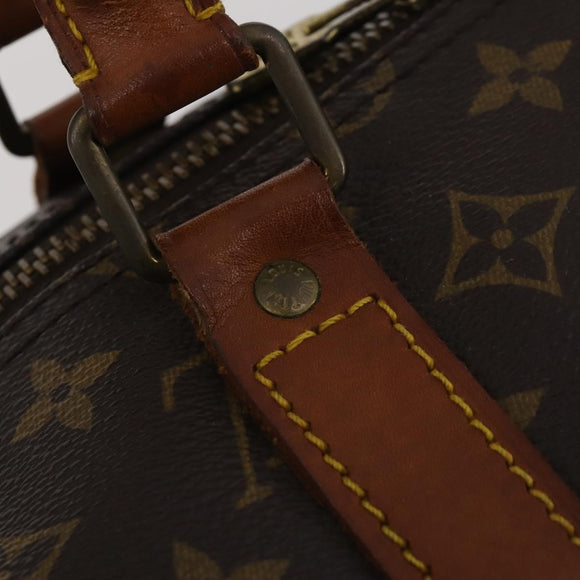 LOUIS VUITTON Monogram Keepall 55 Boston Bag M41424 LV Auth 197524