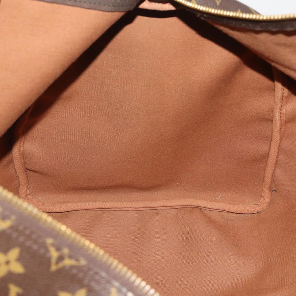 LOUIS VUITTON Monogram Keepall 55 Boston Bag M41424 LV Auth 197524