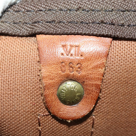 LOUIS VUITTON Monogram Keepall 55 Boston Bag M41424 LV Auth 197524