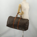 LOUIS VUITTON Monogram Keepall 55 Boston Bag M41424 LV Auth 197524-22